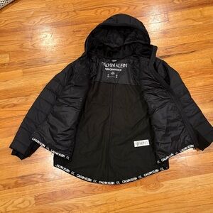 Women's Calvin Klein Black Performance Jacket 2x